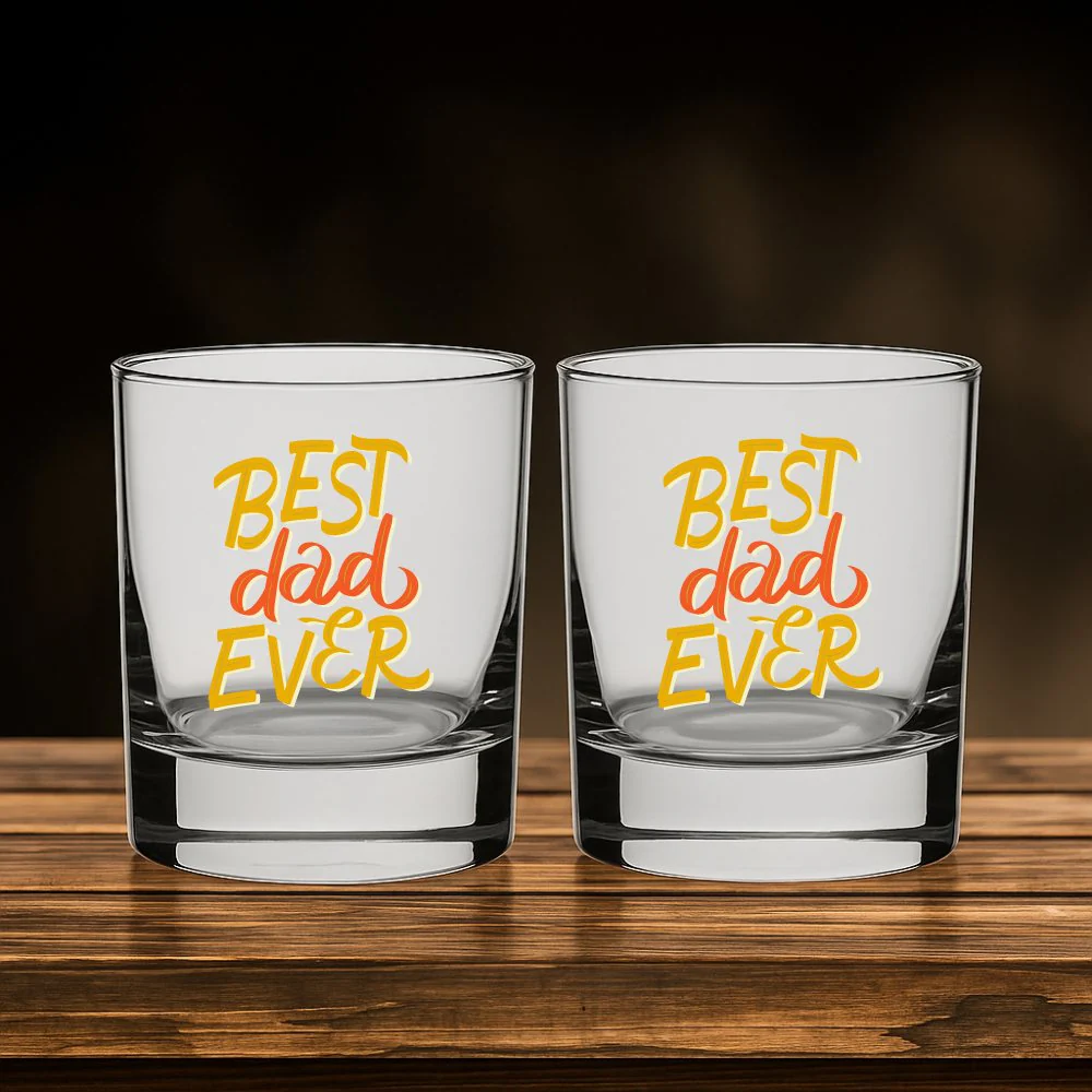 Dad Father’s Day Gifts – Set of 2 Whiskey Glasses – Unique Gift for Him - Image 4