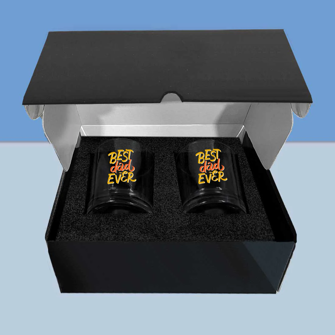 Dad Father’s Day Gifts – Set of 2 Whiskey Glasses – Unique Gift for Him - Image 5