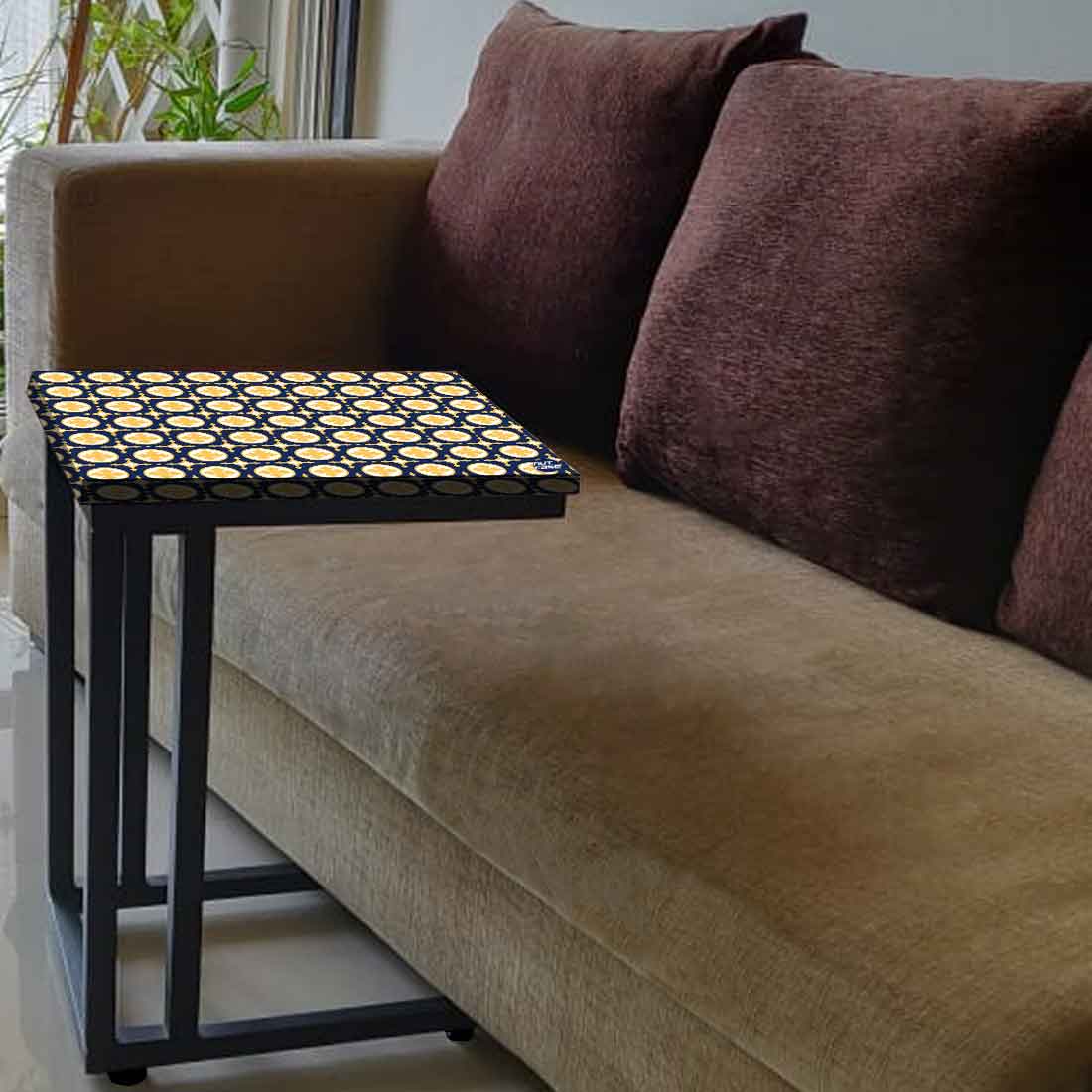 Designer C Shaped for Sofa Bedside Table - Spanish - Image 3