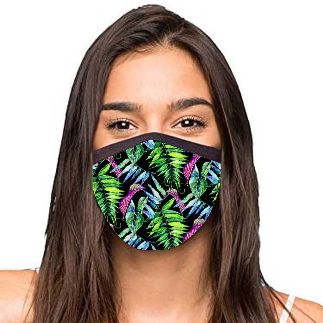Face Masks Reusable Washable Set Of 2 -Tropicals - Image 2