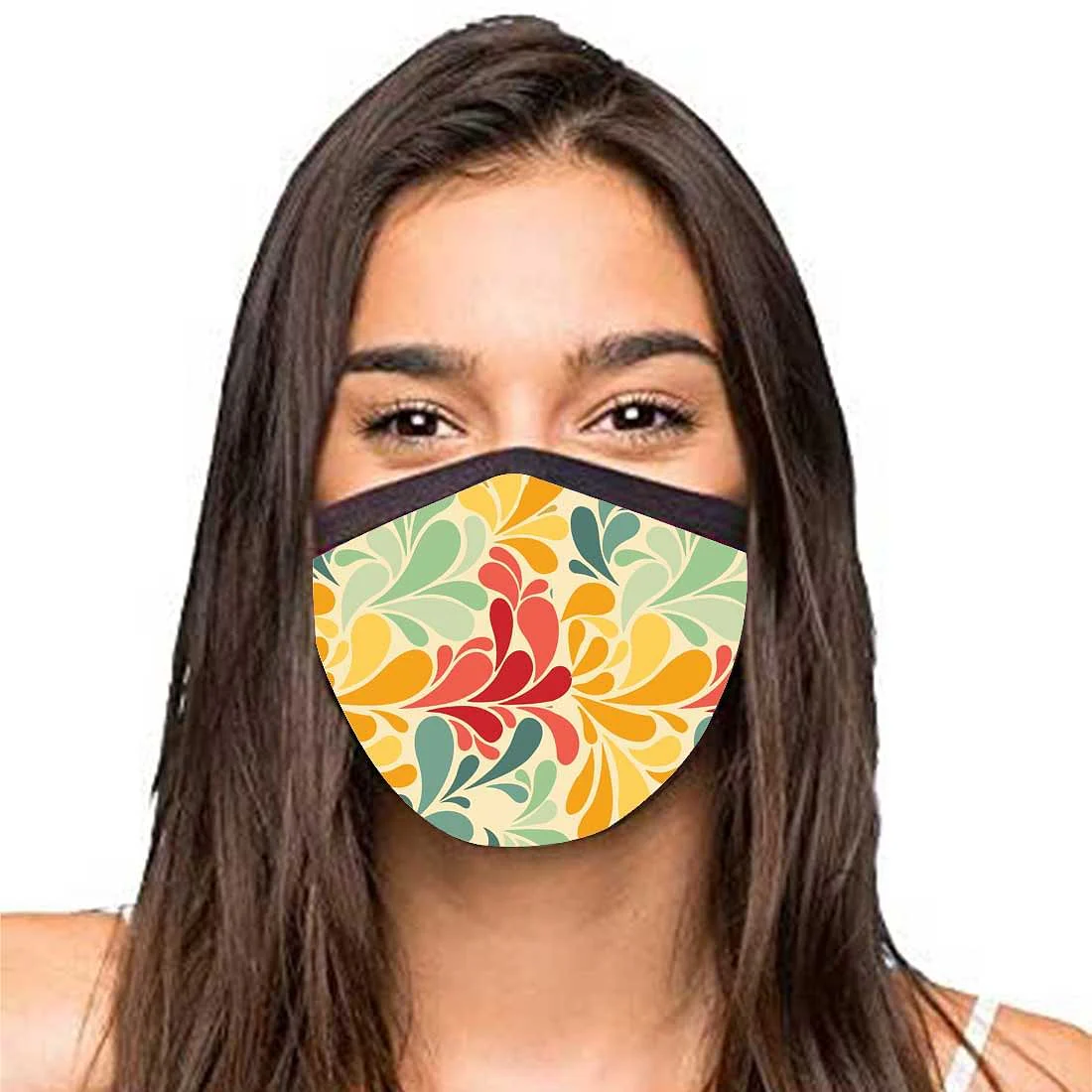Face Masks Reusable Washable Set Of 2 -Pretty_florals - Image 2