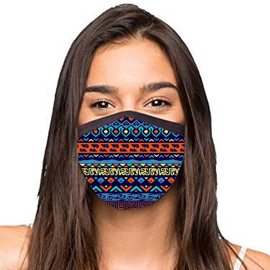 Face Masks Reusable Washable Set Of 2 -Aztec - Image 2