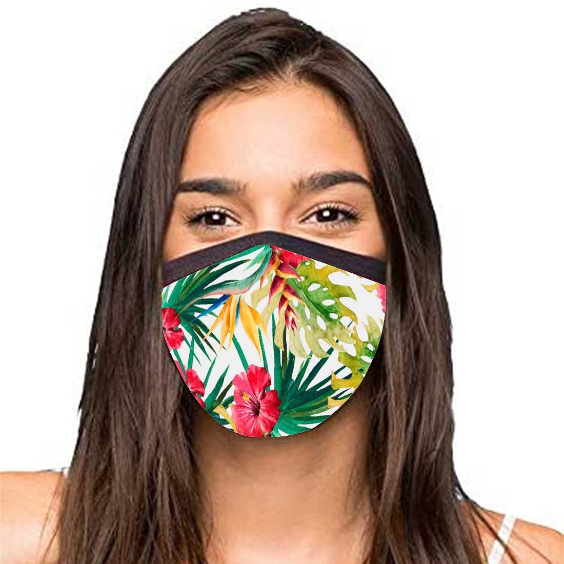 Face Masks Reusable Washable Set Of 2 -Floral_Pattern - Image 2