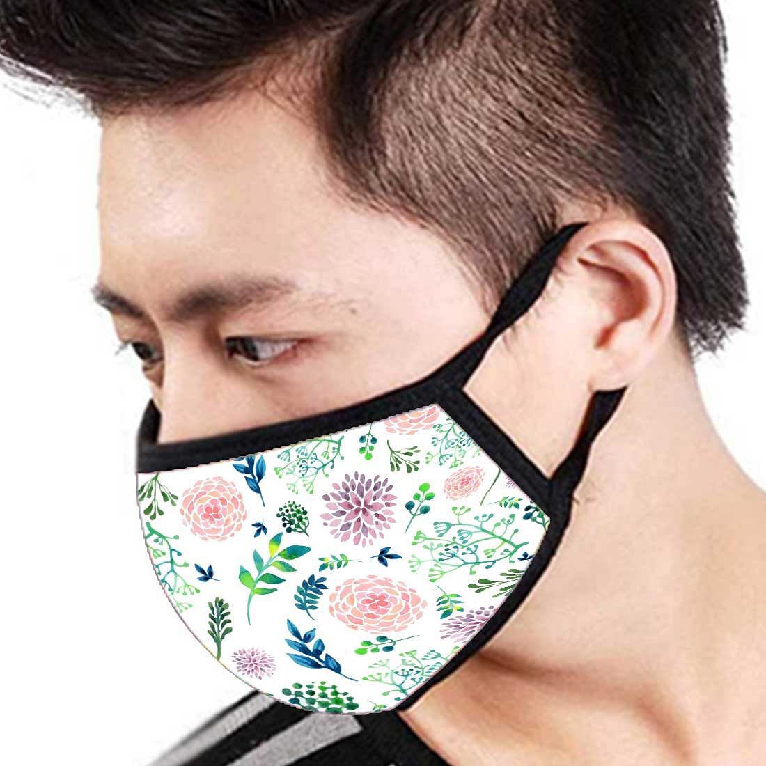 Face Masks Reusable Washable Set Of 2 -Flowers_sweet - Image 3