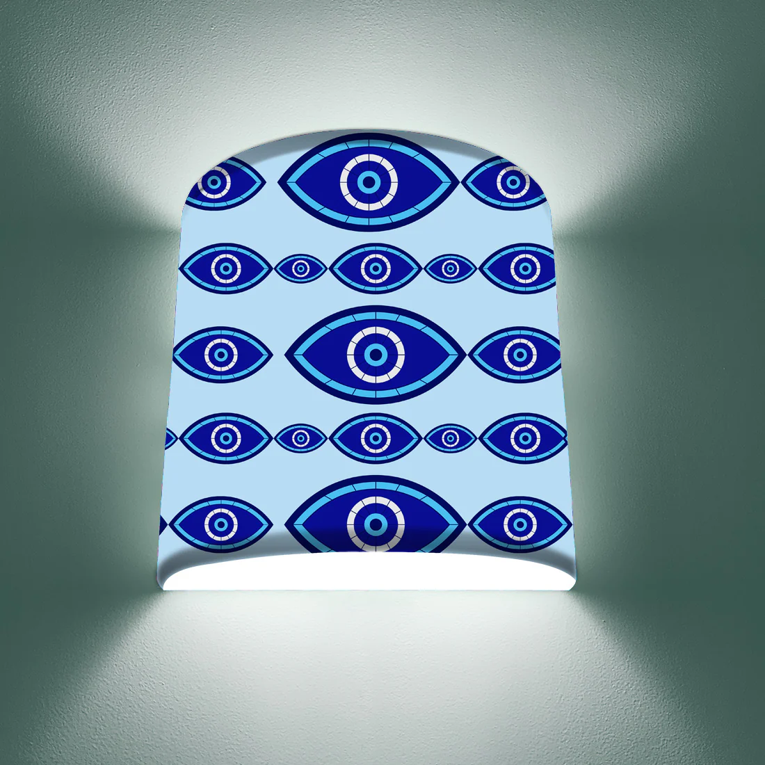 Wall Mount Arc Night Lamp for Living Room Dining Area - Evil Eye Protector - Image 11