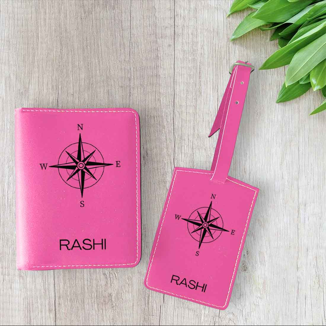 Designer Passport Cover Customized PU Leather Passport Cover and Luggage Tag Set - Image 14