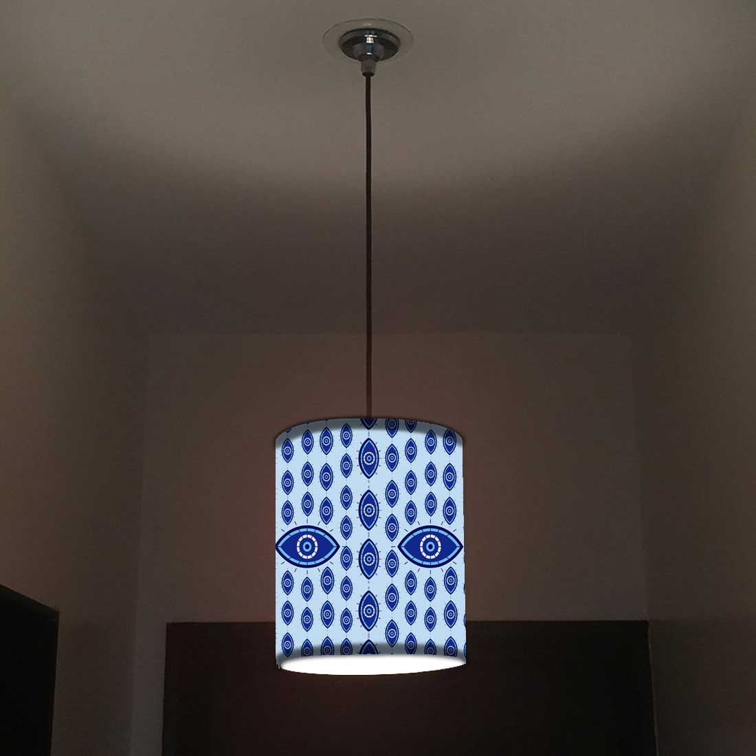 Designer Ceiling Hanging Pendant Lamp for Living Room - Evil Eye Protector - Image 3