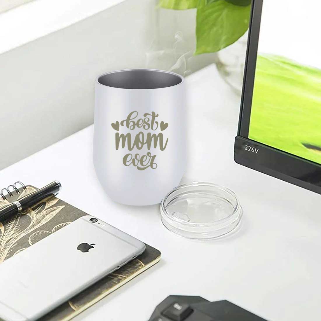 Designer Travel Coffee Mug With Lid Gift for Mom Mothers Day Gifts - Best Mom Ever - Image 11