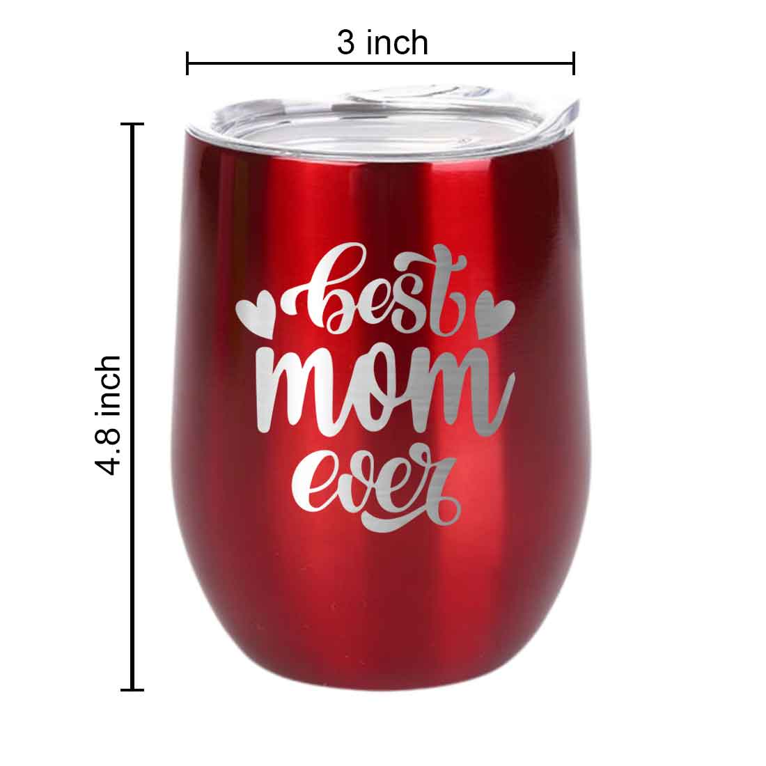 Designer Travel Coffee Mug With Lid Gift for Mom Mothers Day Gifts - Best Mom Ever - Image 2