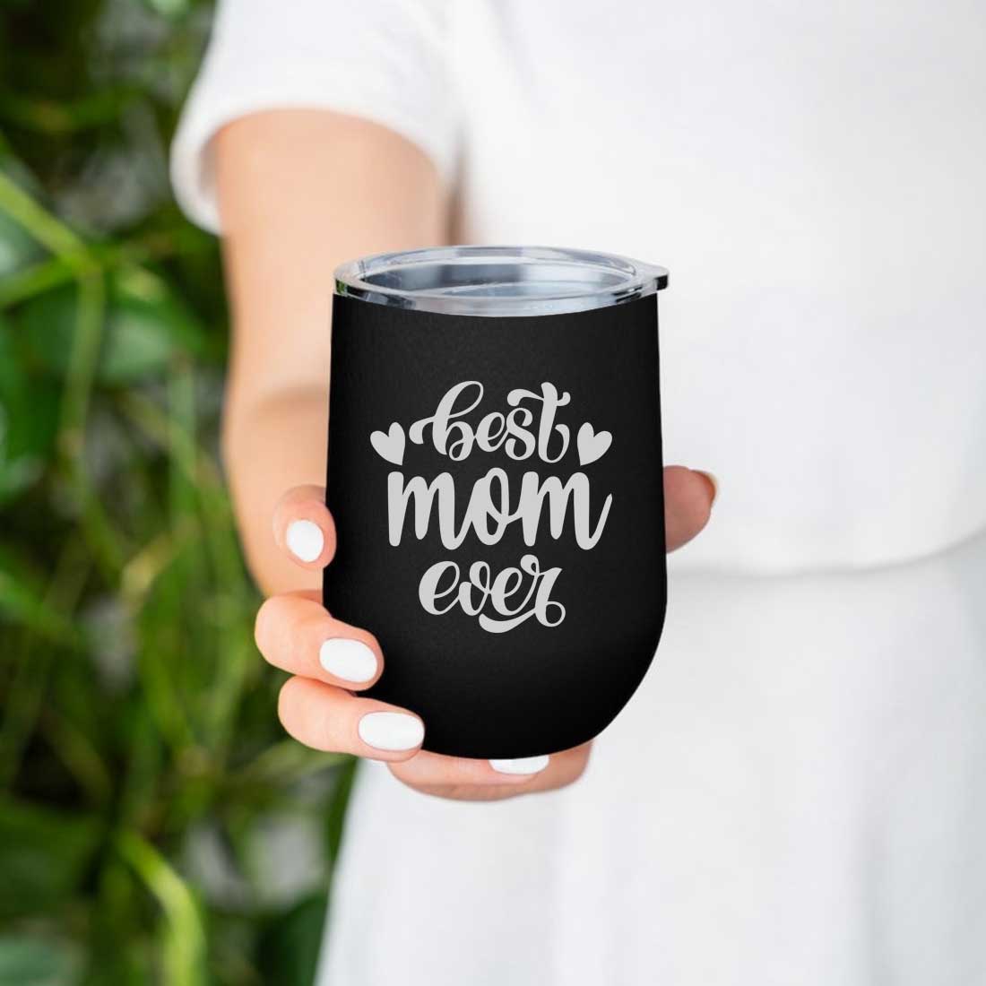 Designer Travel Coffee Mug With Lid Gift for Mom Mothers Day Gifts - Best Mom Ever - Image 20