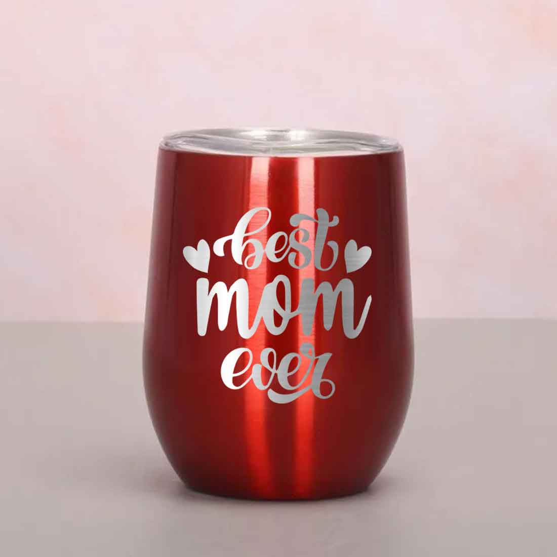 Designer Travel Coffee Mug With Lid Gift for Mom Mothers Day Gifts - Best Mom Ever - Image 3