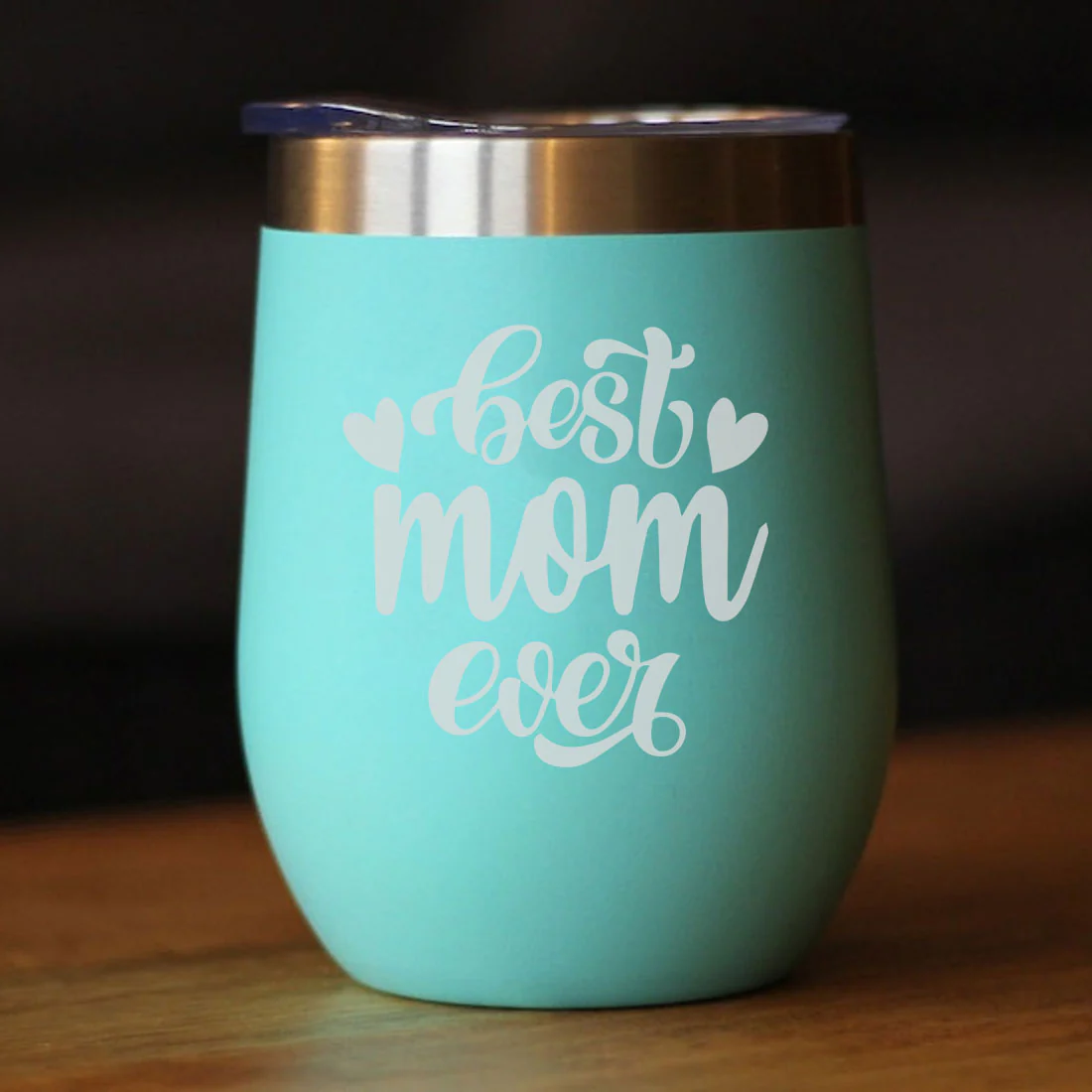 Designer Travel Coffee Mug With Lid Gift for Mom Mothers Day Gifts - Best Mom Ever - Image 5