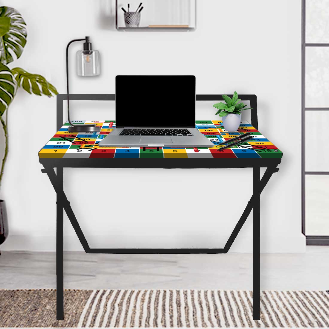 Nutcase Foldable Study Table for Students Home Bedroom - Image 24