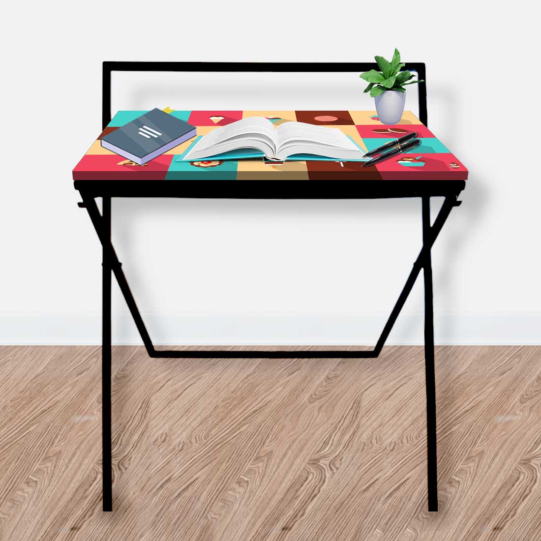 Nutcase Foldable Study Table for Students Home Bedroom - Image 8