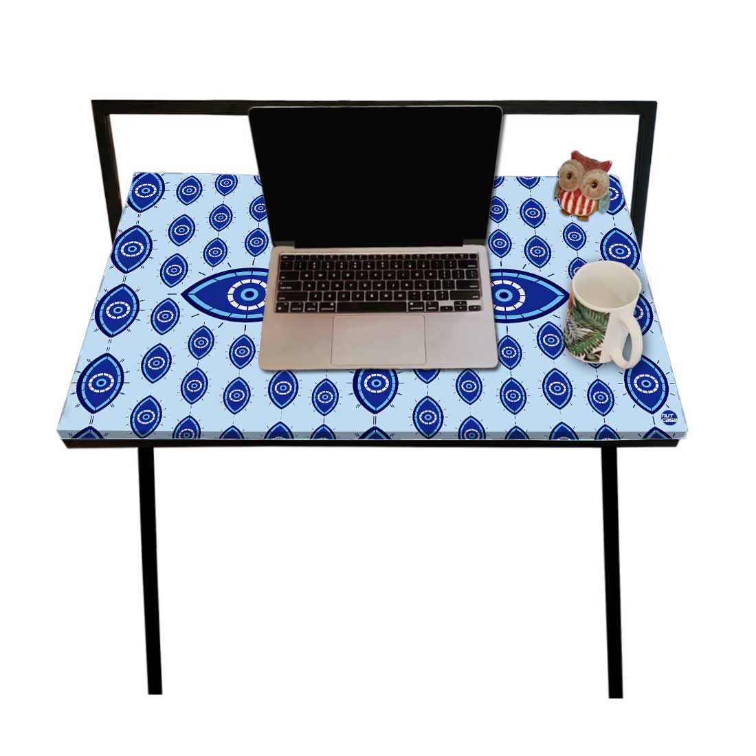 Designer Folding Study Table for Laptop Computer Desk - Evil Eye Protector - Image 10