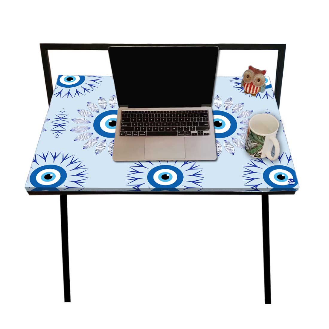 Designer Folding Study Table for Laptop Computer Desk - Evil Eye Protector - Image 11