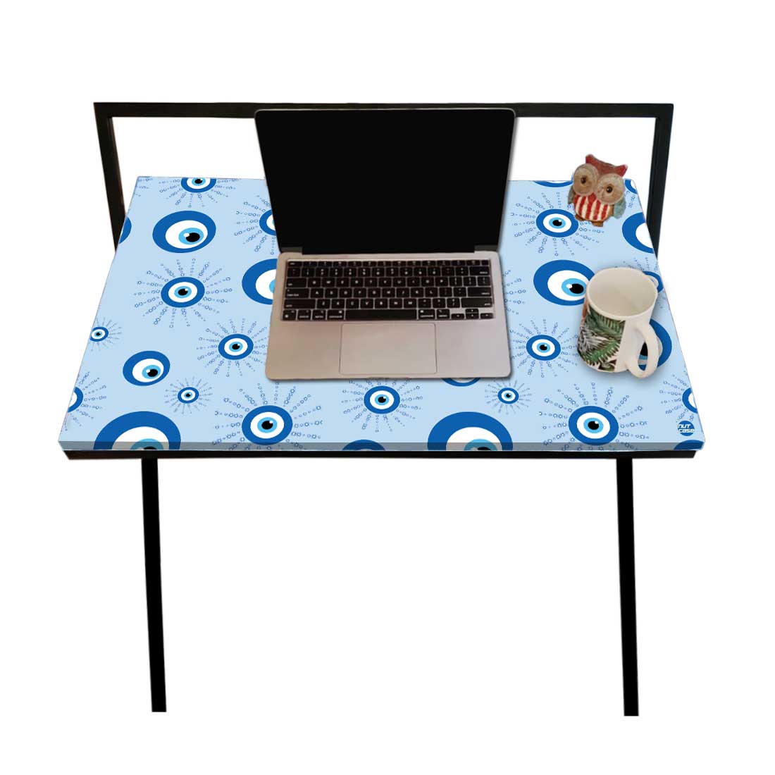 Designer Folding Study Table for Laptop Computer Desk - Evil Eye Protector - Image 12