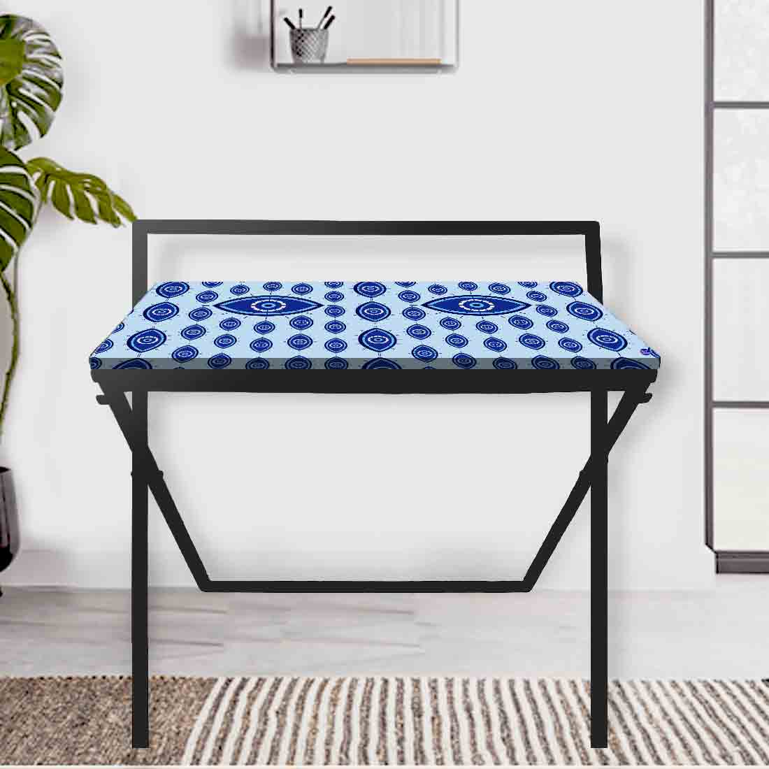Designer Folding Study Table for Laptop Computer Desk - Evil Eye Protector - Image 22