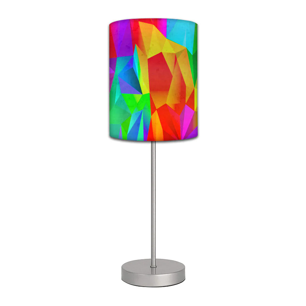 Stainless Steel Table Lamp For Living Room Bedroom - Shards Of Color
