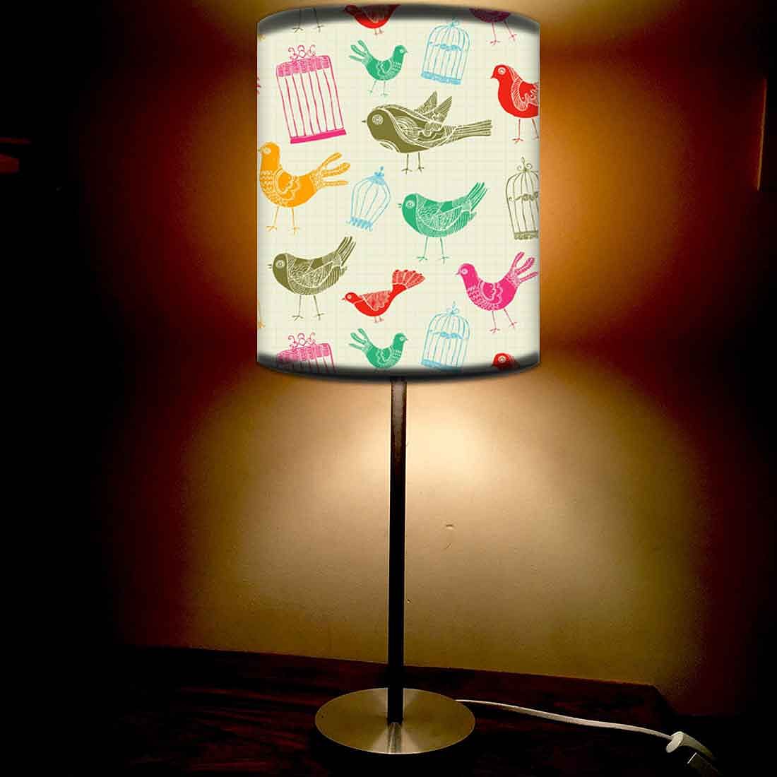 Stainless Steel Table Lamp For Living Room Bedroom -   Vintage Cages & Birds