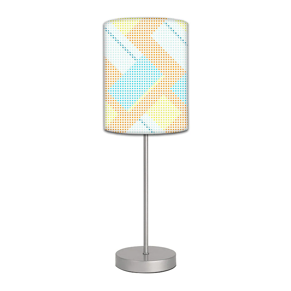 Stainless Steel Table Lamp For Living Room Bedroom - Pattern Pink