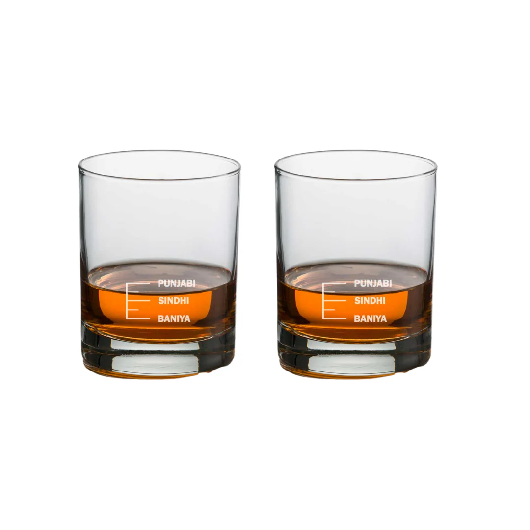Whiskey Glasses Liquor Glass- Anniversary Birthday Gift Funny Gifts for Husband Bf - BANIYA SINDHI PUNJABI - Image 12