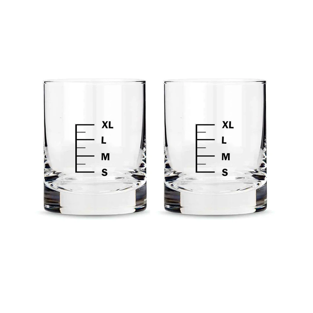Whiskey Glasses Liquor Glass- Anniversary Birthday Gift Funny Gifts for Husband Bf - S M L XL - Image 6
