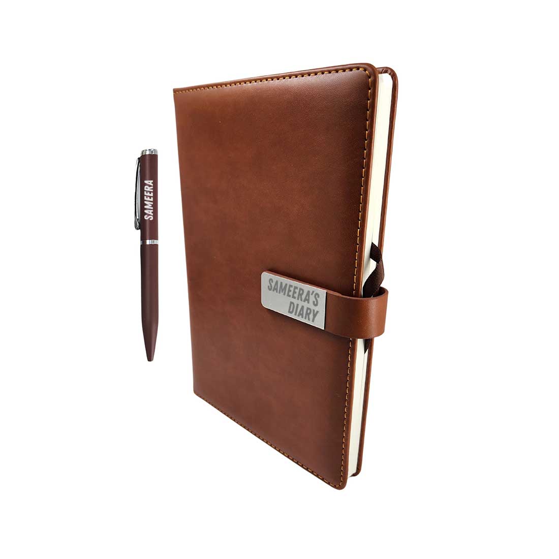 Personalized Diary with Pen Engraving Name Notebook Set - Corporate Gift - Image 6
