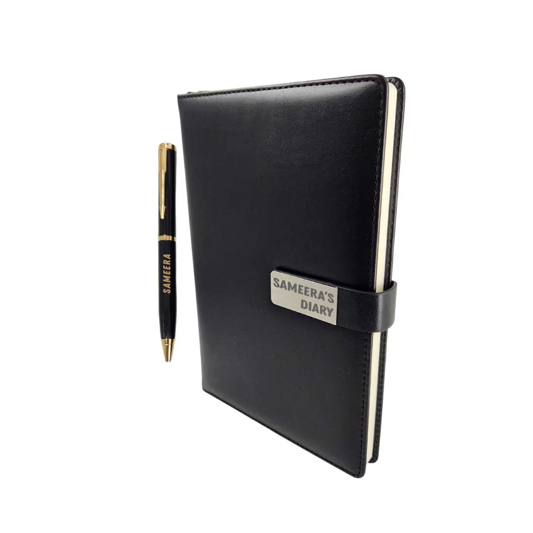 Personalized Diary with Pen Engraving Name Notebook Set - Corporate Gift - Image 8