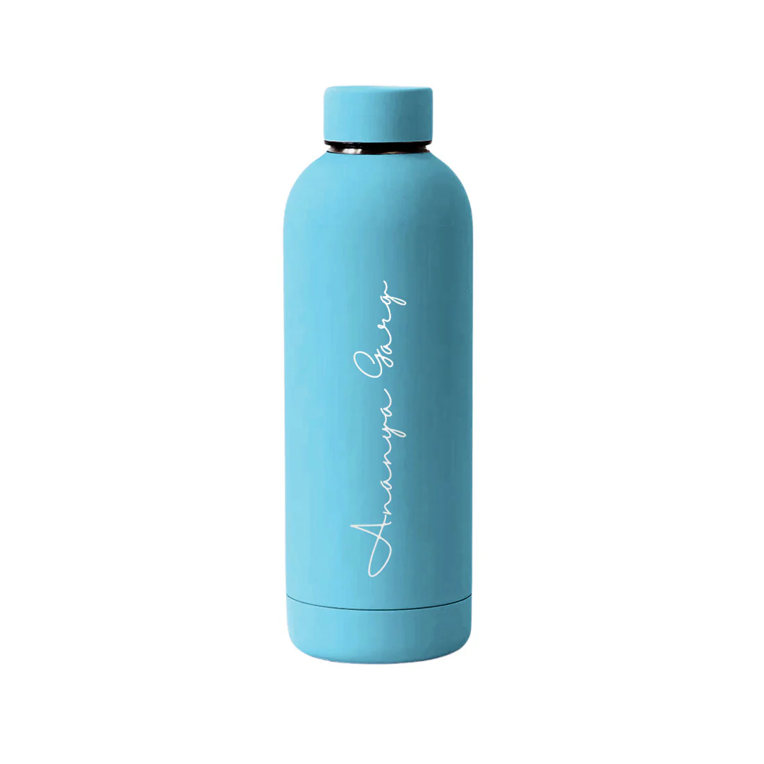 Double Insulated Water Bottle with Name 500ml Stainless Steel Bottles for Office Home Travel- BPA Free, Leakproof - Image 48