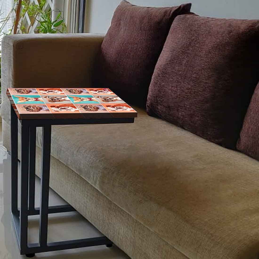 Designer Cute Metal C Table - Dog Design - Image 3