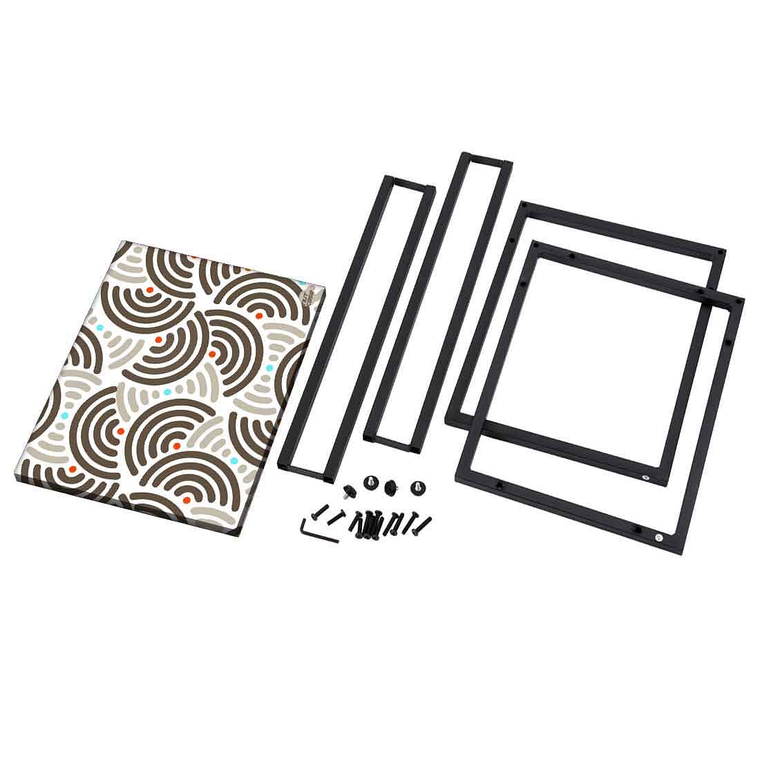 Amazing Modern C Side Table - Half Circle Pattern - Image 8