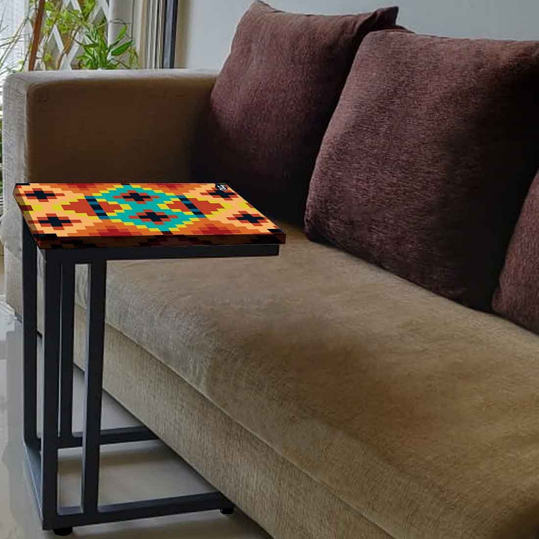 Latest Black C Shaped Table - Diamonds