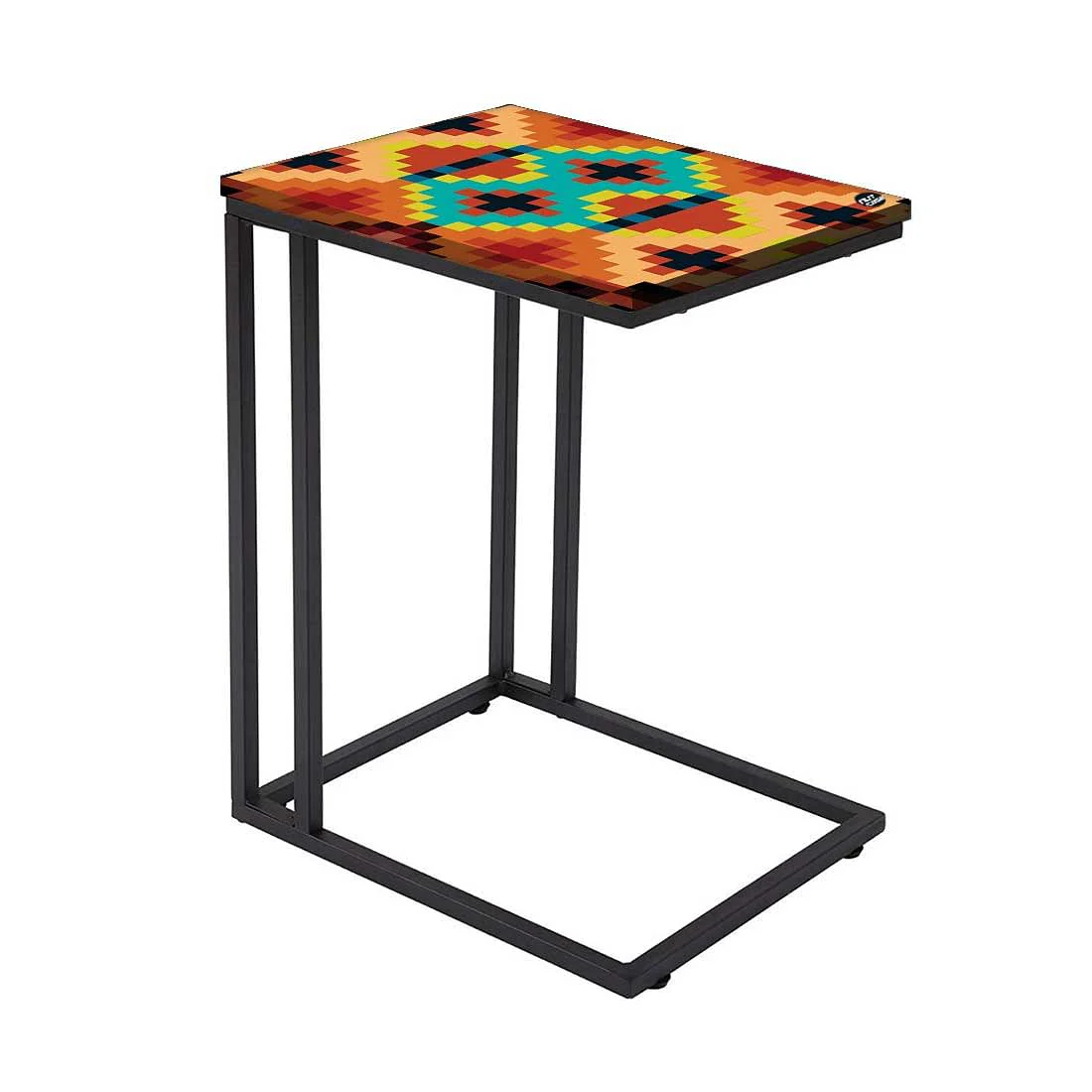Latest Black C Shaped Table - Diamonds - Image 2