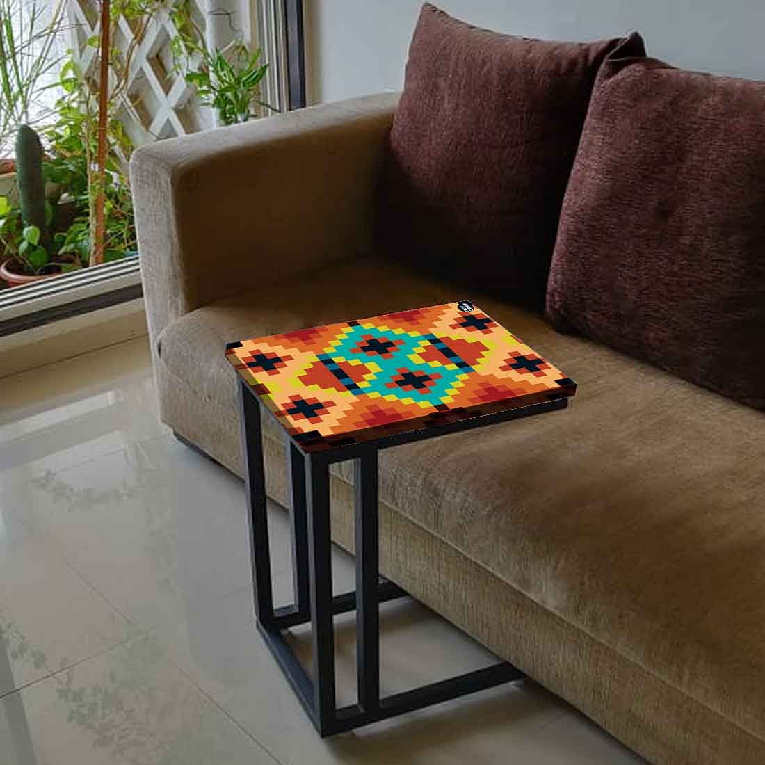 Latest Black C Shaped Table - Diamonds - Image 5