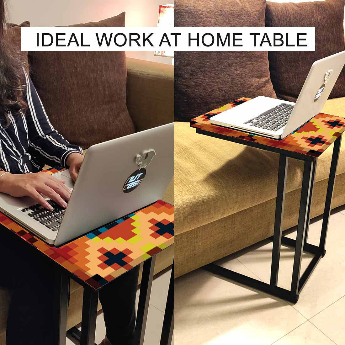 Latest Black C Shaped Table - Diamonds - Image 6