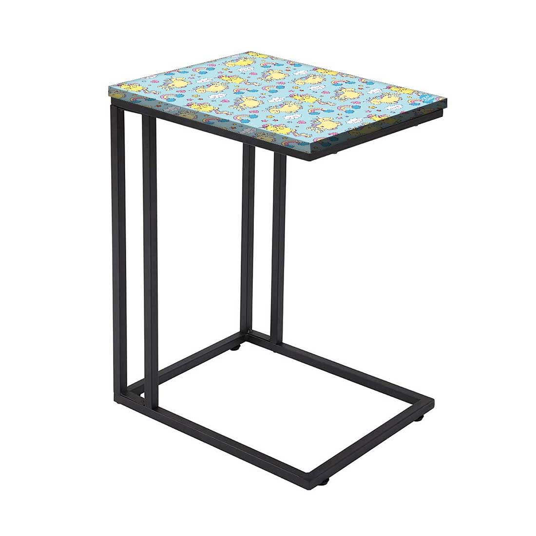 Kids Metal C Table Serving Tables-Baby Unicorn - Image 2