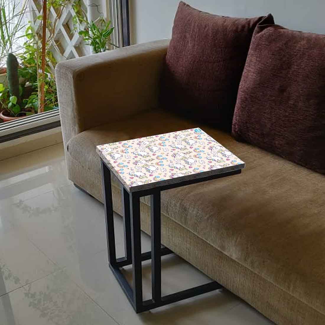 C Shaped Laptop Table for Children - Unicorn