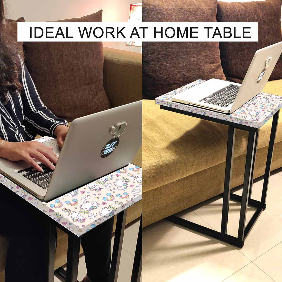 C Shaped Laptop Table for Children - Unicorn - Image 6