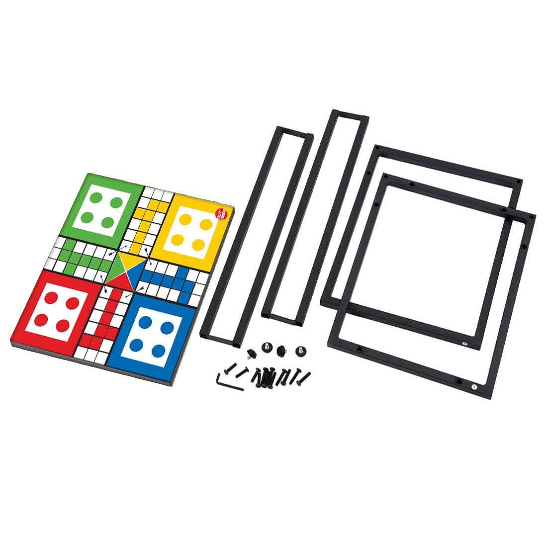 Designer White Metal C Table for Kids Children -Ludo - Image 8