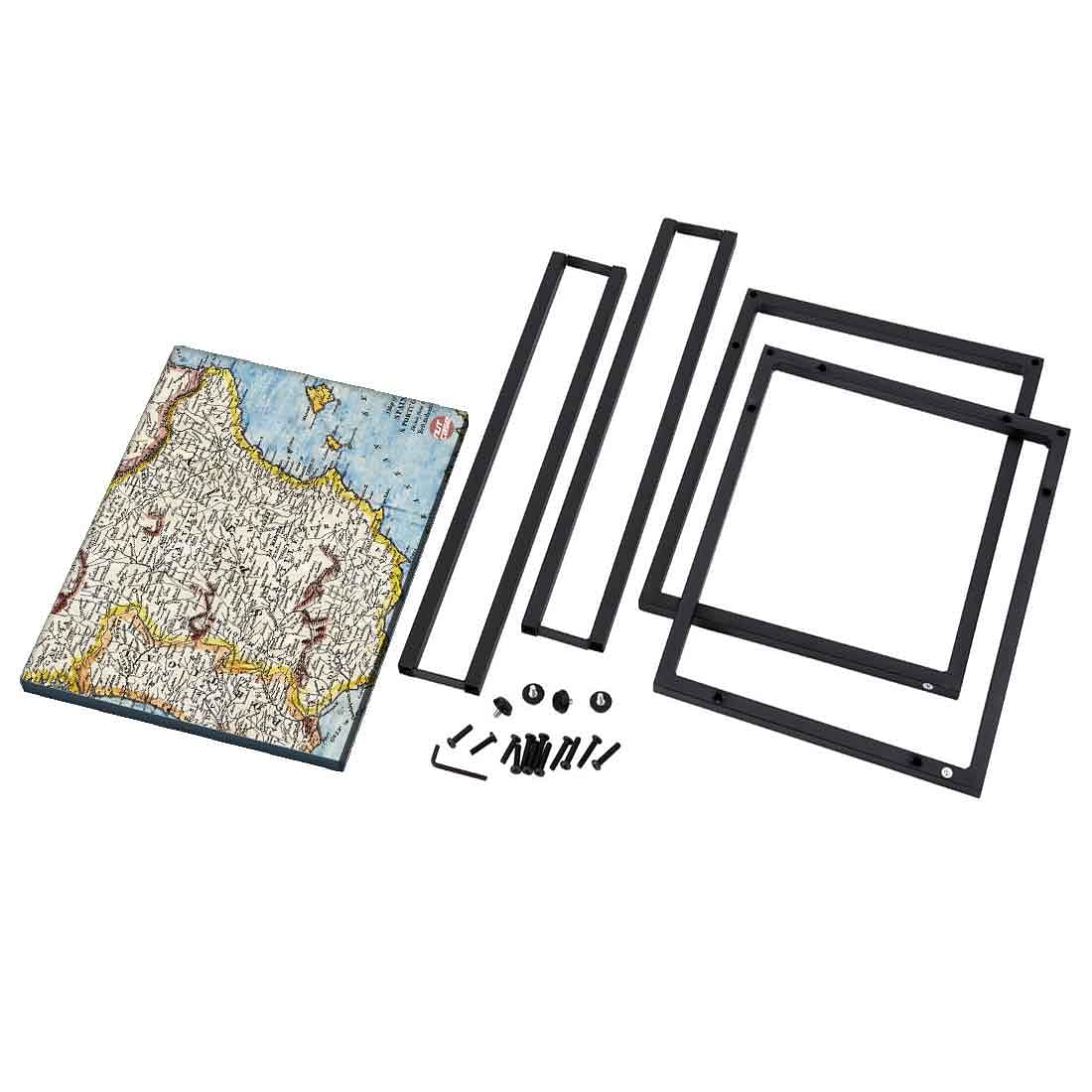 C Shaped End Table For Sofa  - Map - Image 8