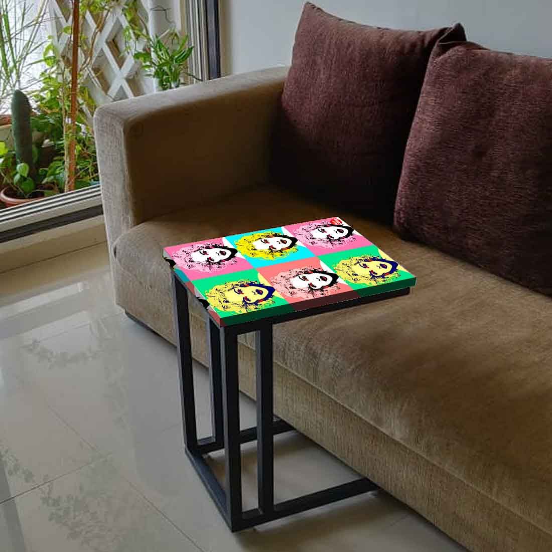 Best C Shaped Table For Sofa - Lady Face