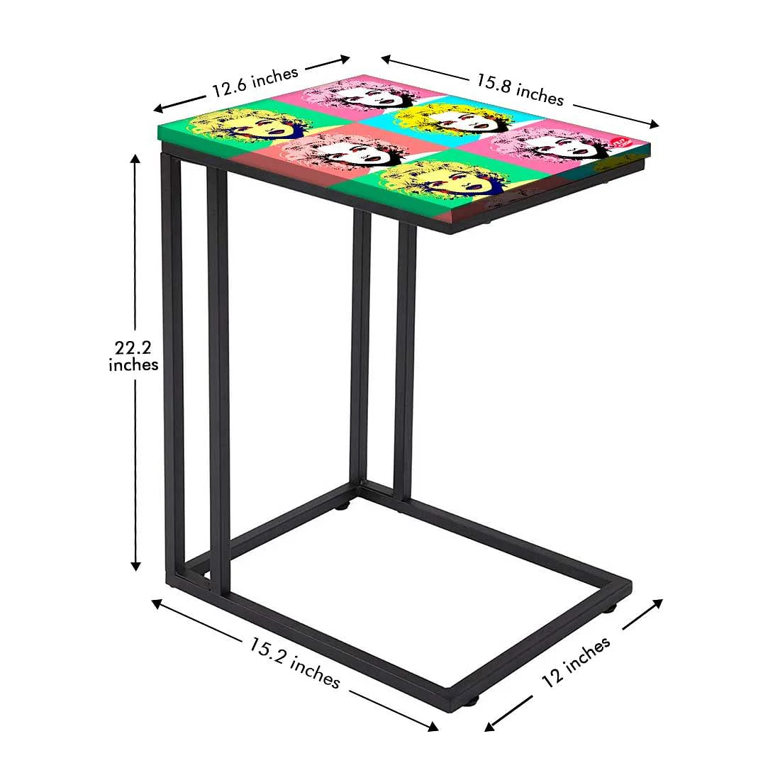 Best C Shaped Table For Sofa - Lady Face - Image 5