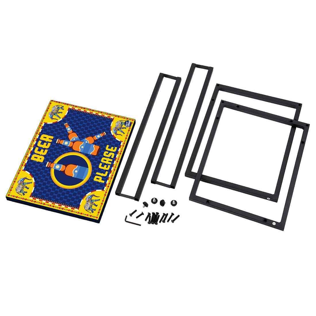 C Shaped End Table For Sofa - Beer Please - Image 8
