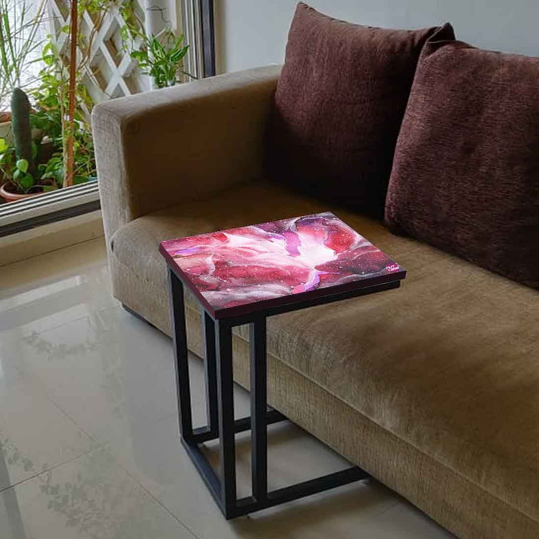 Beautiful Sofa Side C Table - Space Pink Watercolor