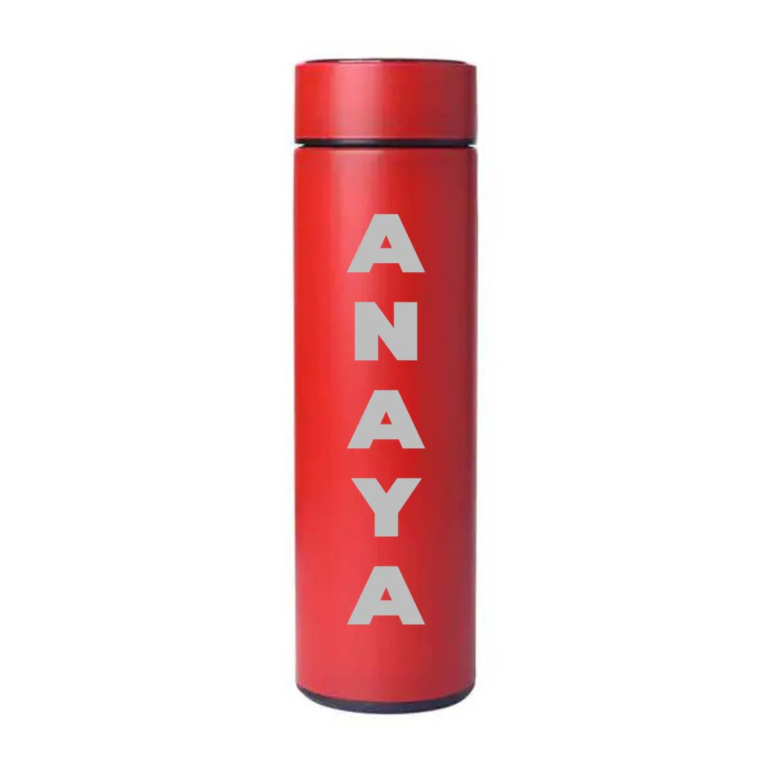 Engraved Personalised Thermos Bottle for Coffee Flask with LED Display 500ml - Add Name - Image 3