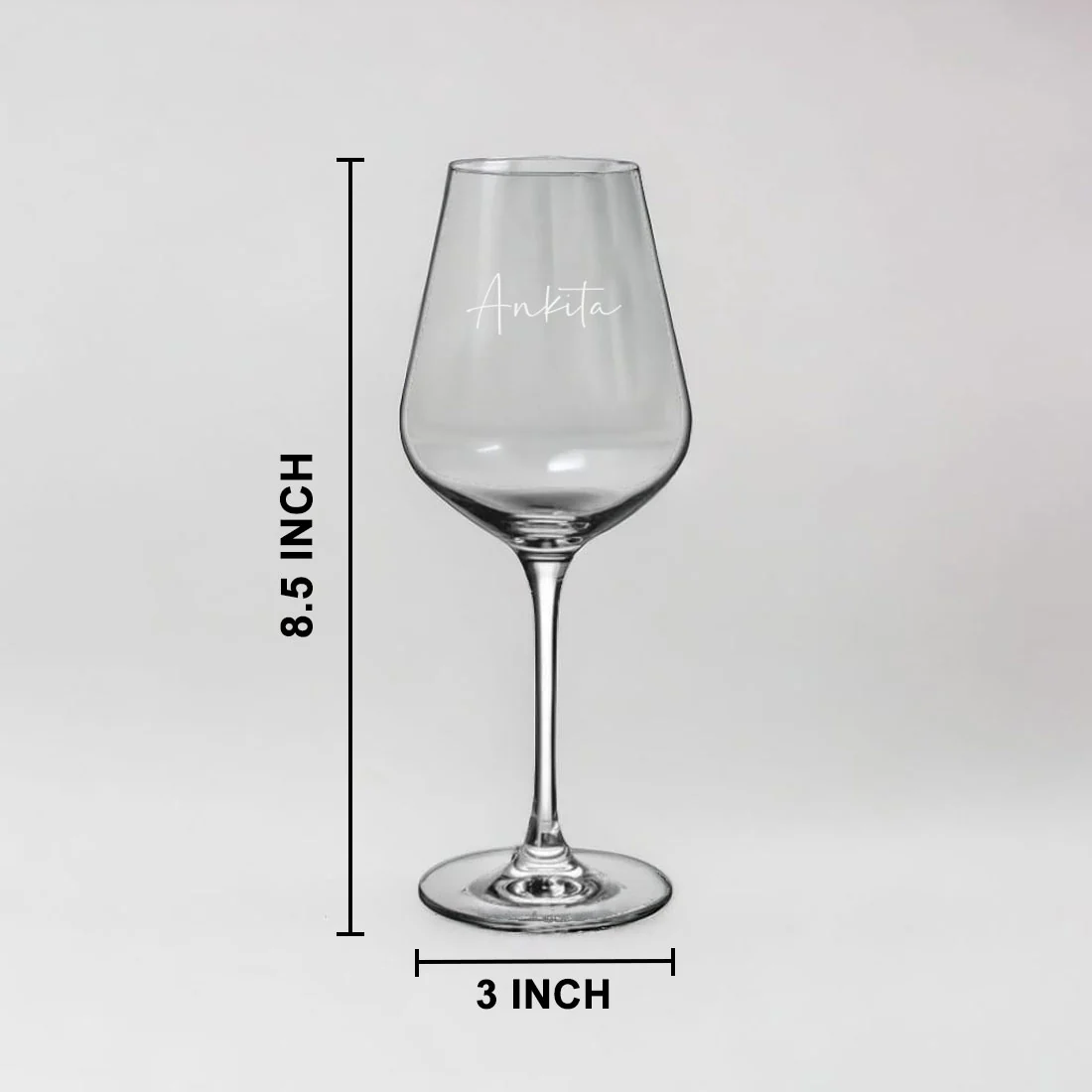 Engraved Wine Flutes - Customized Premium Red Wine Glasses - Image 8