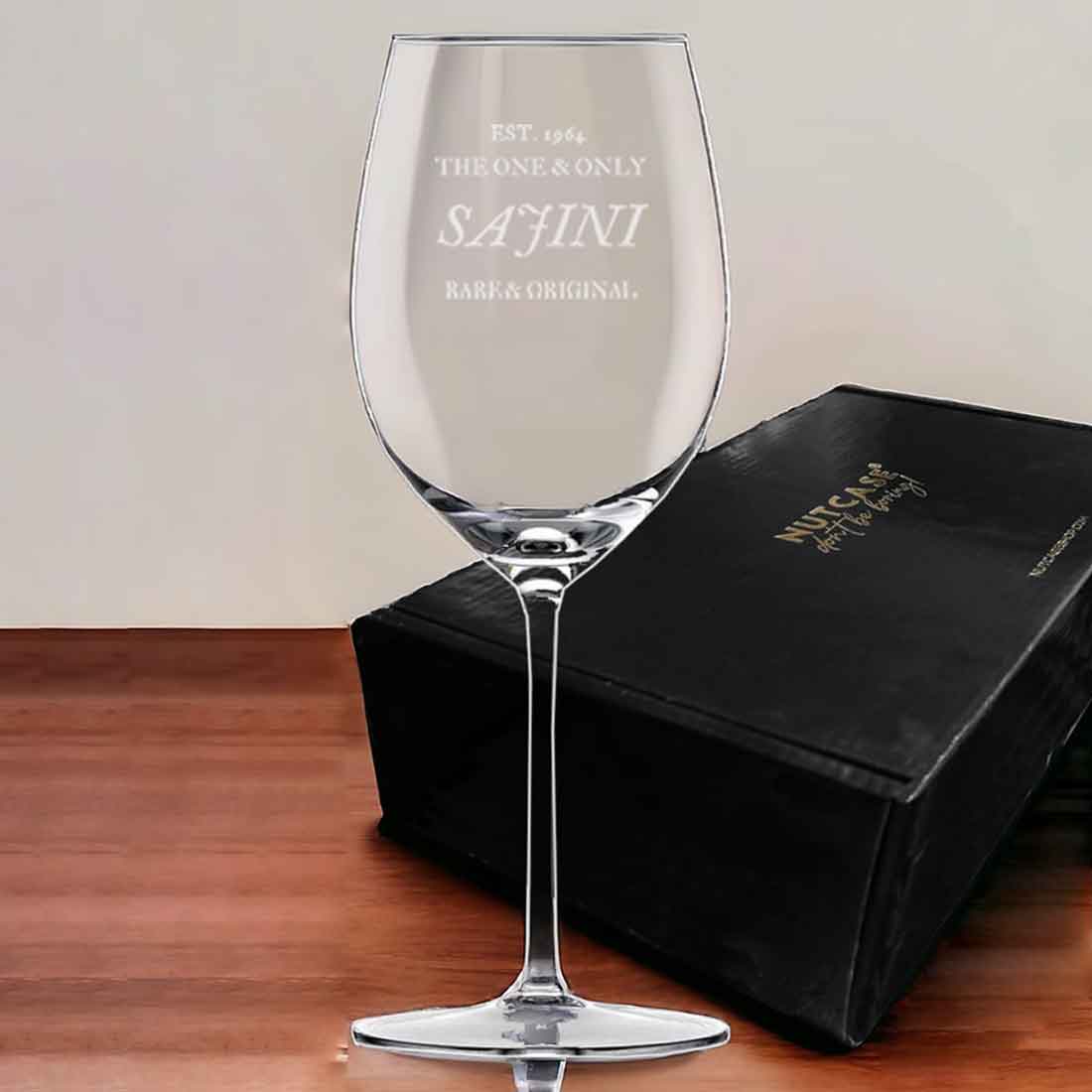 Engraved Wine Glass Personalized With Name For Men - Image 11