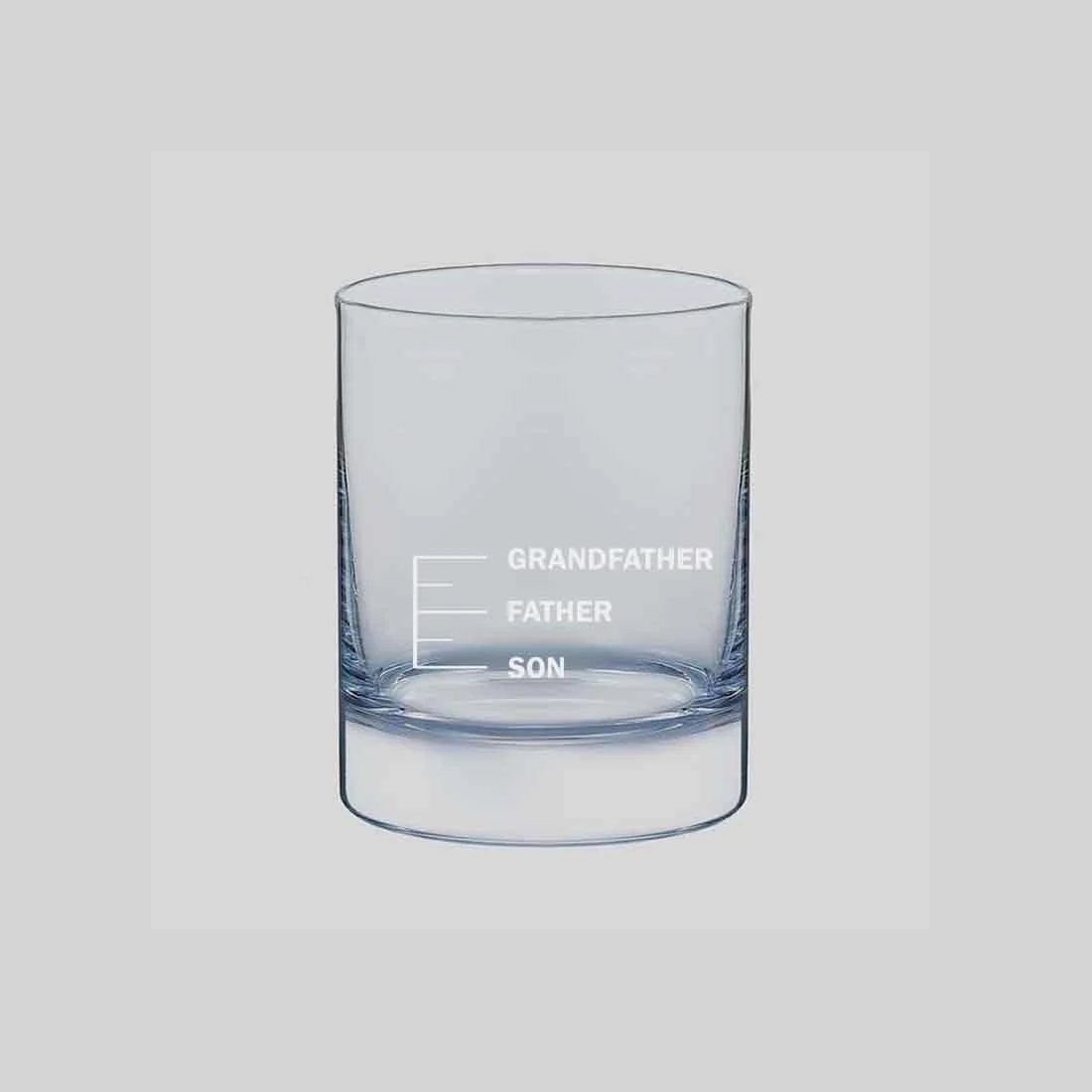 Fathers Day Presents Whiskey Glass With Measurements - Father Son - Image 4