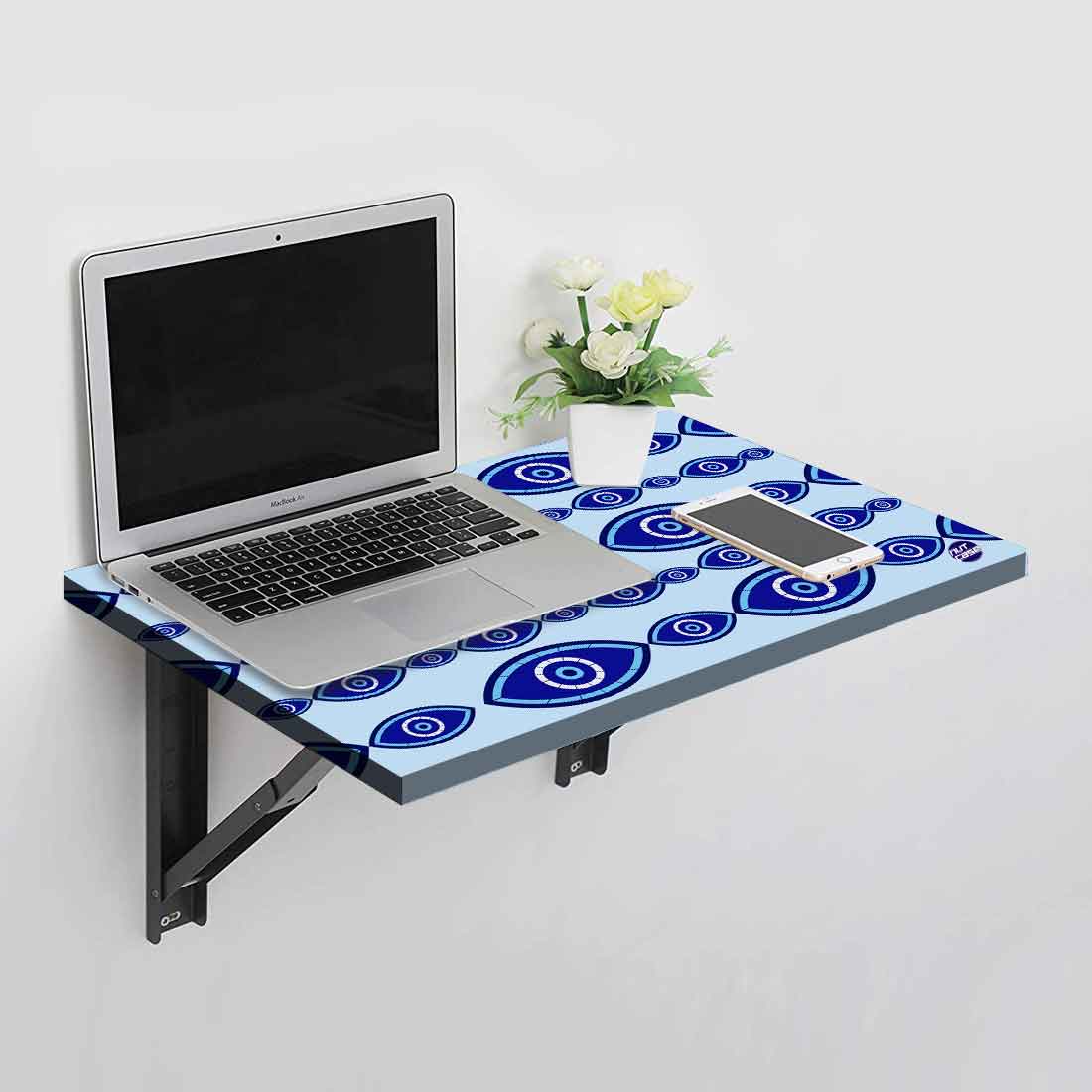 Modern Wall Mounted Foldable Study Table for Children - Evil Eye Protector - Image 16